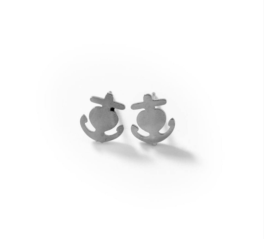 Anker der Liebe | Ohrstecker, 316er Stahl  #BIGOA010