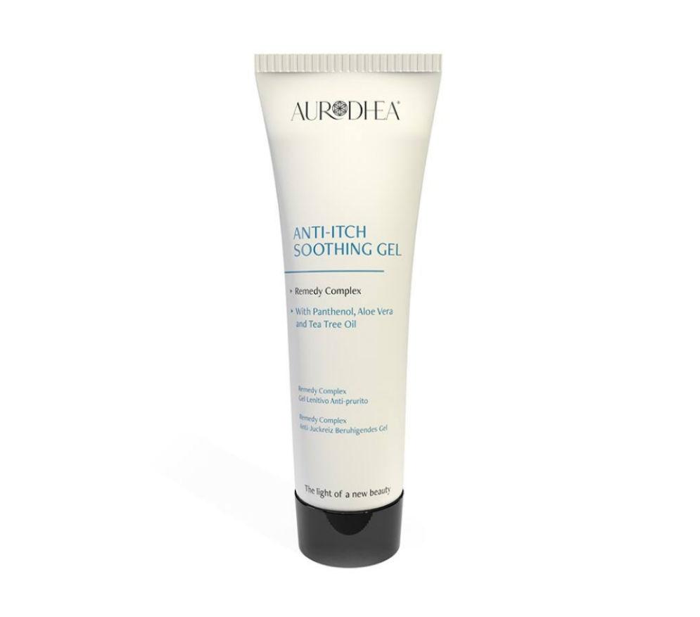 Anti-Juckreiz beruhigendes Gel 
Angereichert mit Panthenol, Aloe vera & Teebaumöl  #MD04B