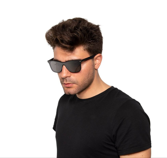 Sonnenbrille „Panther“ – Matte Silver  #KL0025