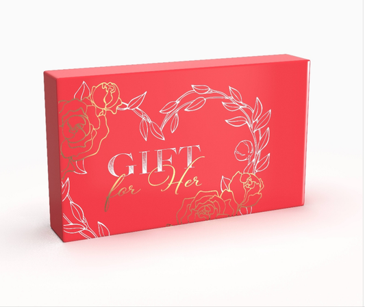GESCHENKBOX (leer) – GIFT FOR HER
Boden und Deckel aus Karton #BOX003