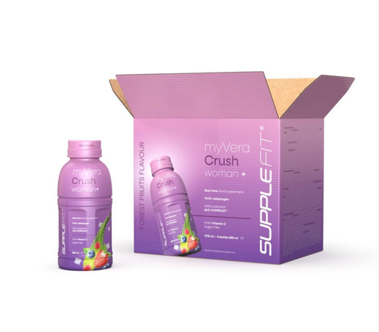 MYVERA CRUSH Woman + | Nahrungsergänzungsmittel in Einzelflaschen à 285ml
