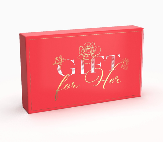 GESCHENKBOX (leer) – GIFT FOR HER
Boden und Deckel aus Karton #BOX002