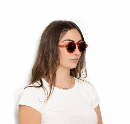 Sonnenbrille „Andy“ – Shiny Orange  #KL0051