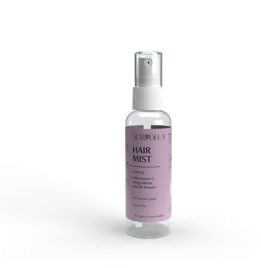 Haarparfüm - Duft 23 
Angereichert mit Vitamin E, Seidenprotein & Ginkgo Biloba  #023