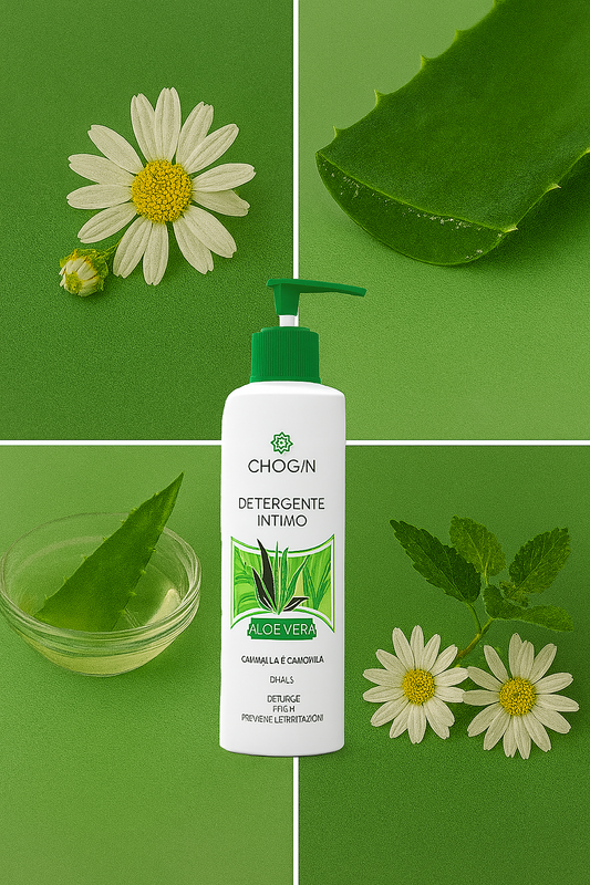 Bio-Intim-Waschlotion mit Aloe Vera, Malve & Kamille #SP03