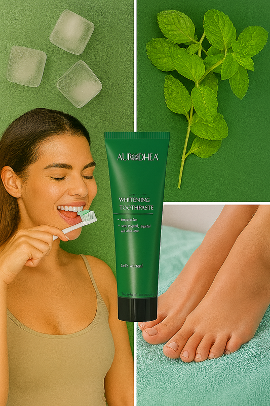 Whitening-Zahnpasta mit Aloe Vera 
Angereichert mit Propolis & Xylitol #CR33B
