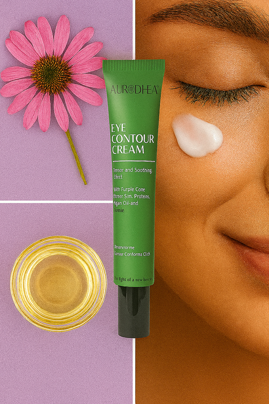 Augencreme mit Aloe Vera 
Angereichert mit Echinacea, Seidenprotein & Arganöl #CR22B