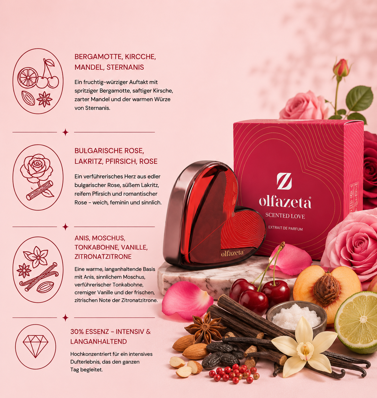 LOVE22 Scented Love – Extrait de Parfum for Her