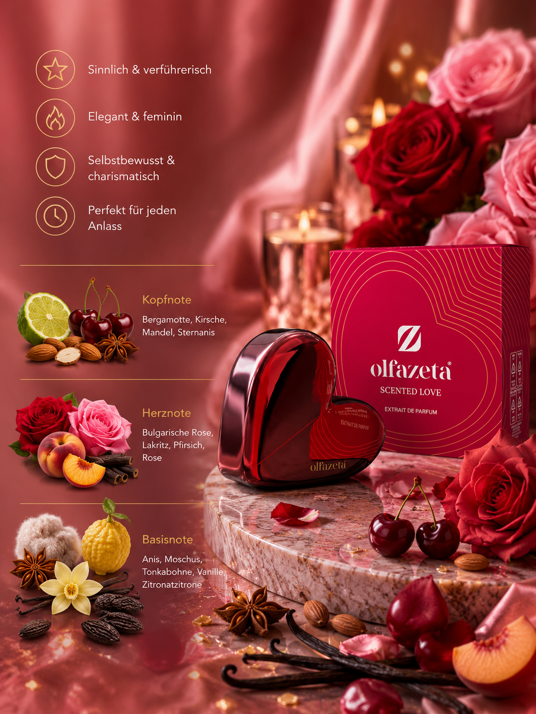 LOVE22 Scented Love – Extrait de Parfum for Her