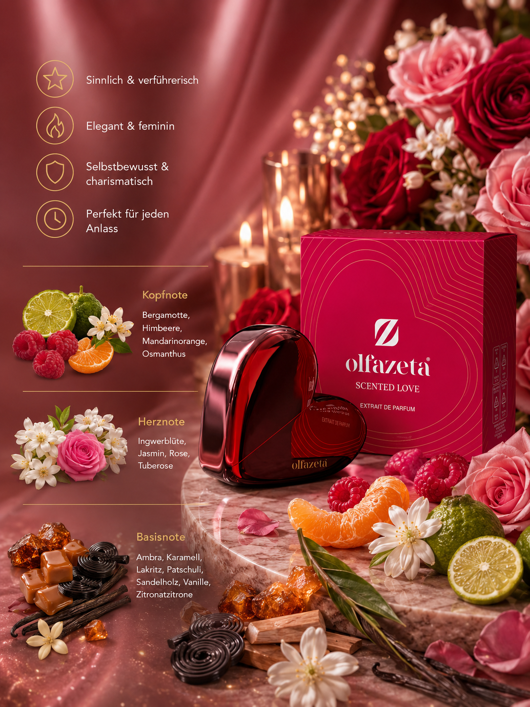 LOVE24 Scented Love – Extrait de Parfum for Her