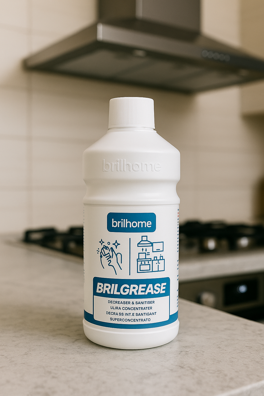 Brilgrease – Fettlöser- & Hygienereiniger-Hochkonzentrat
Lemon  #BH0210