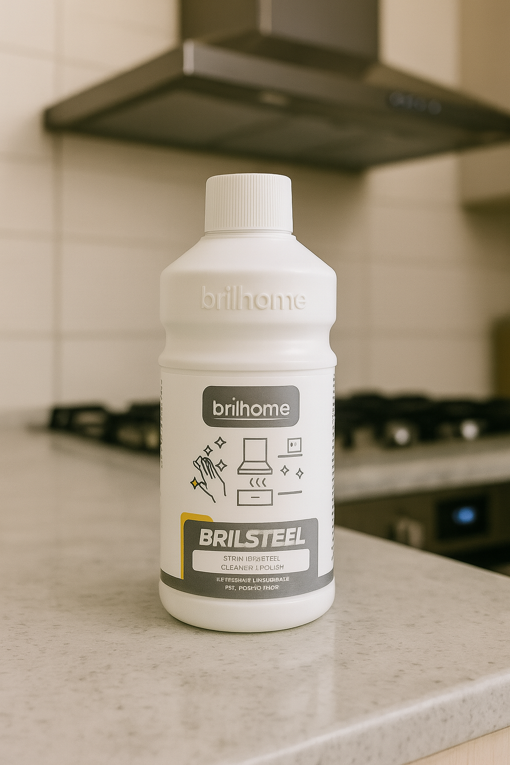 Brilsteel – Edelstahlreiniger mit Glanzwirkung  #BH0211