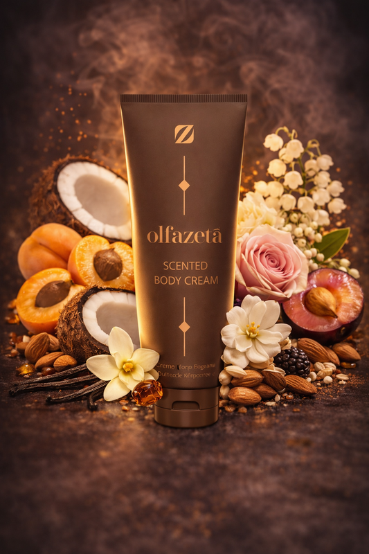 Duftende Körpercreme 
Angereichert mit Arganöl, Süßmandelöl und Seidenprotein   #023