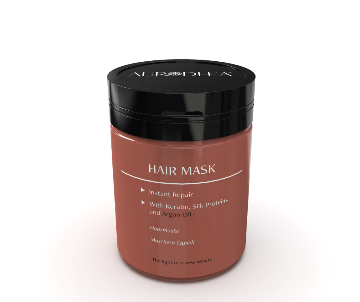 Entwirrende Haarmaske mit Arganöl 
Angereichert mit Keratin & Seidenprotein #CAP24B #CAP01B #AR16B