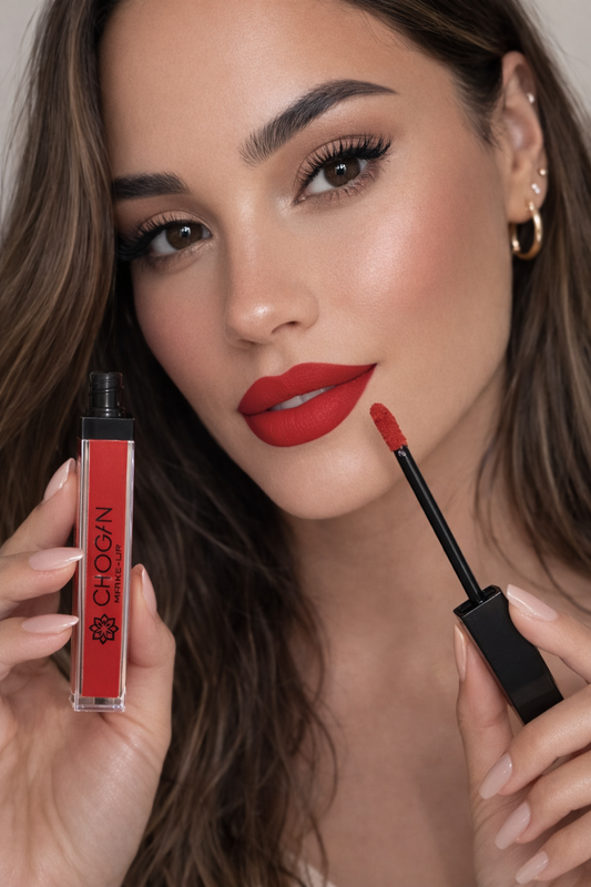 FLÜSSIGER LIPPENSTIFT MIT MATTEM EFFEKT UND LANGEM HALT – RUBY #MKLIP39