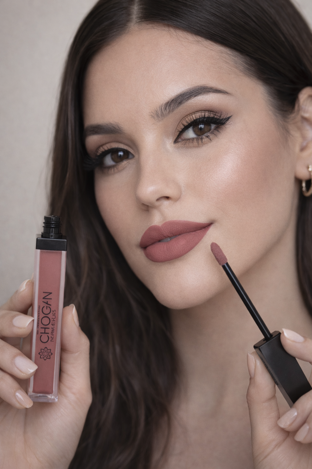 LIP CREAM MATTE FLÜSSIGER LIPPENSTIFT | ROSY BROWN #MKLIP54