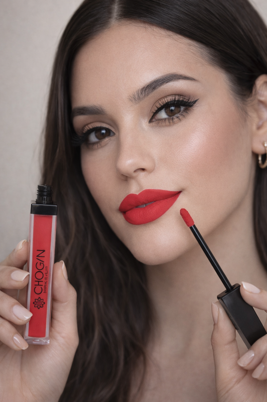 LIP CREAM MATTE FLÜSSIGER LIPPENSTIFT | CORAL RED  #MKLIP46
