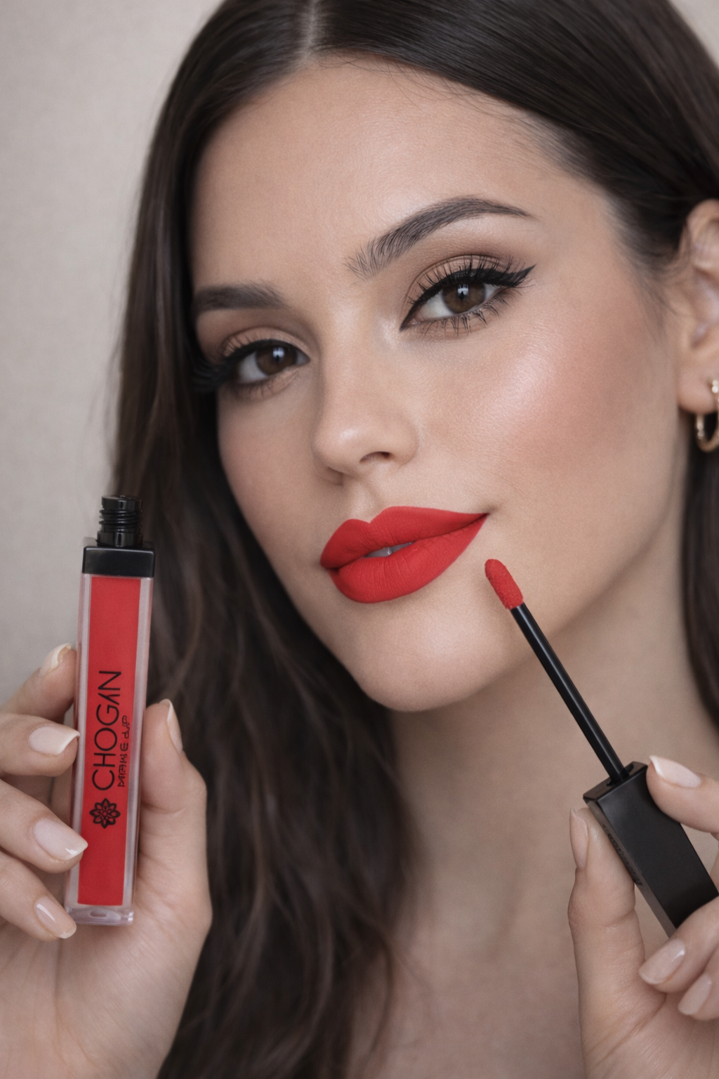 LIP CREAM MATTE FLÜSSIGER LIPPENSTIFT | POPPY RED  #MKLIP50
