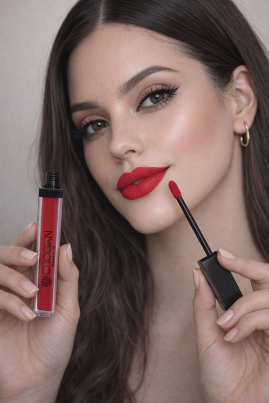 LIP CREAM MATTE FLÜSSIGER LIPPENSTIFT | RASPBERRY RED  #MKLIP52