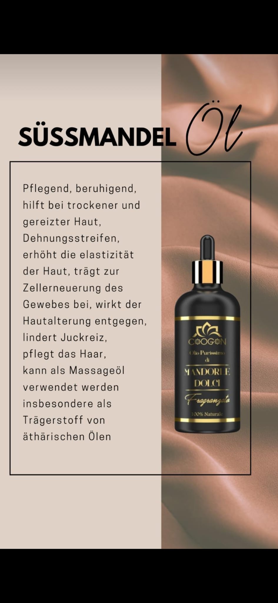Reines Süßmandelöl  #U01B